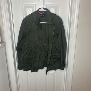 Olive green jacket